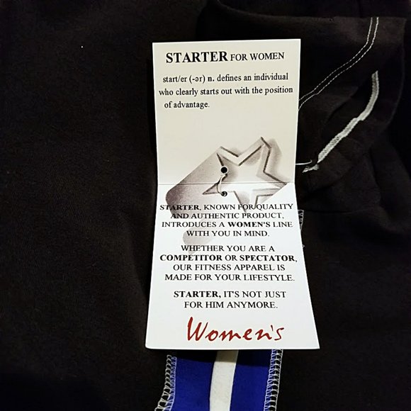 NOS Vintage STARTER Short Bodysuit Womens L 1 Piece Activewear Fitness Workout - Picture 12 of 12